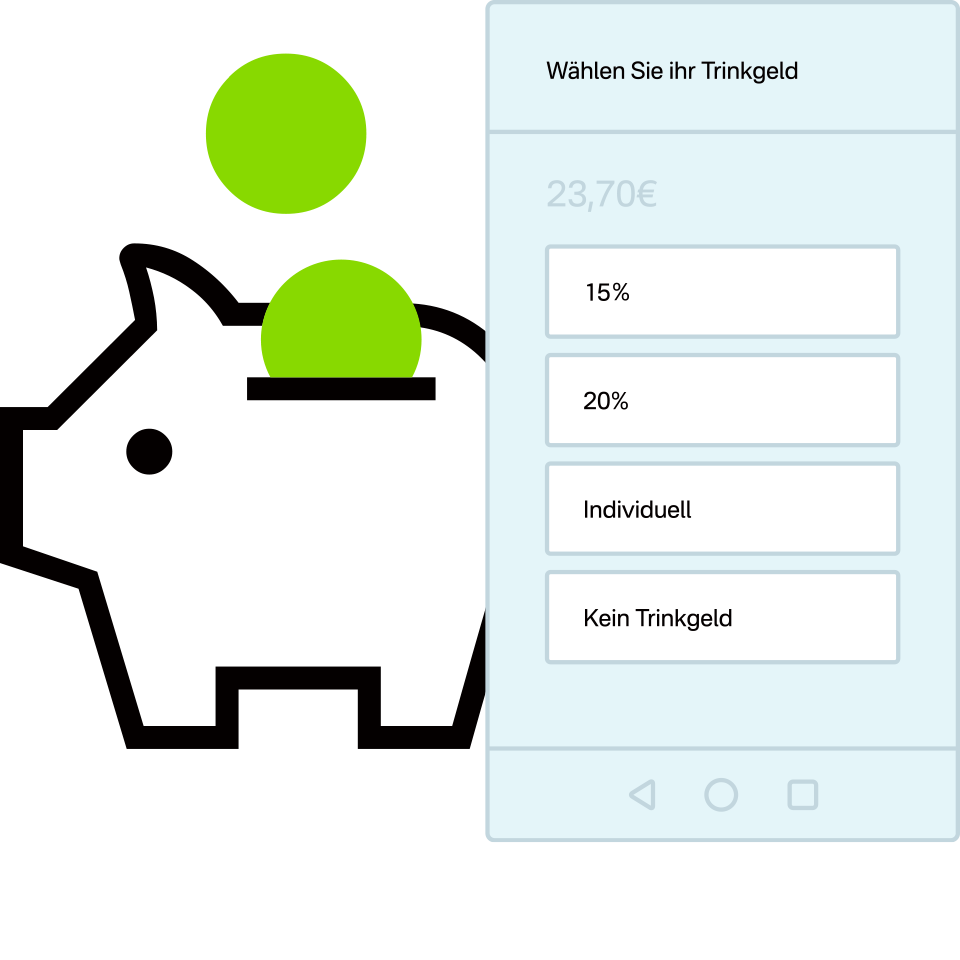 Trinkgeldfunktion